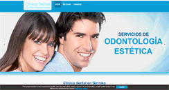 Desktop Screenshot of clinicadentalgorkamadariaga.com